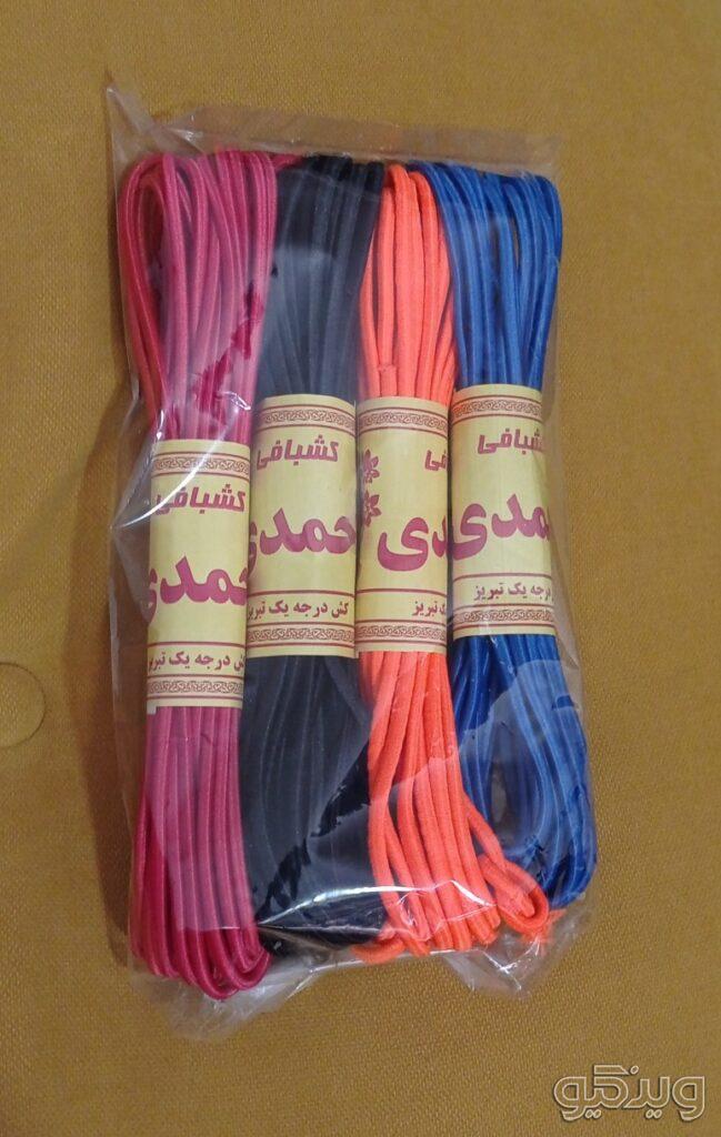 فروش عمده و خرده کش مغزدار رنگی و کش خالدار