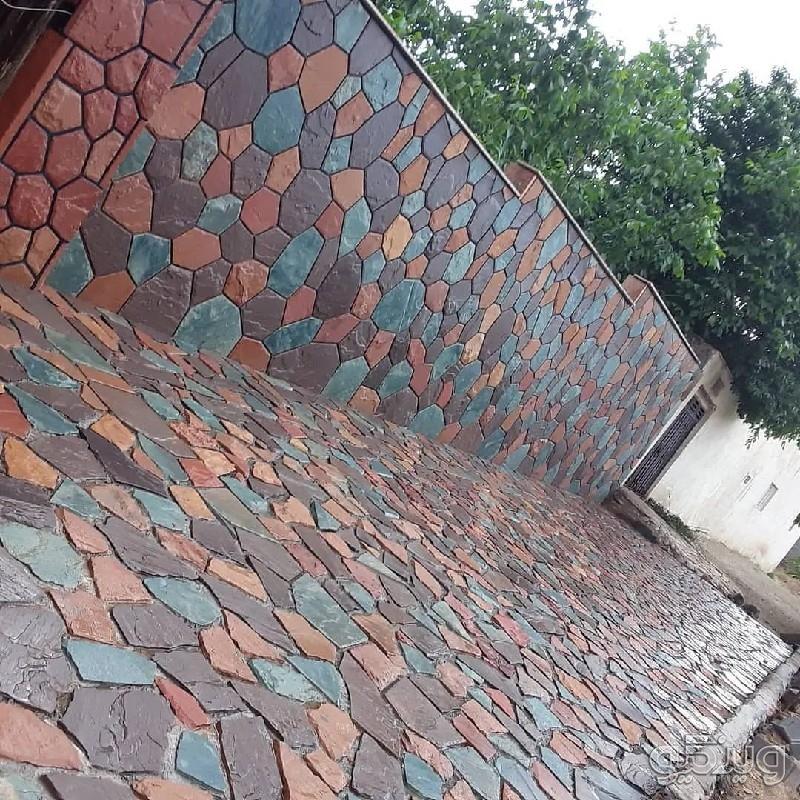 اجرای سنگ لا شه فروش سنگ لاشه