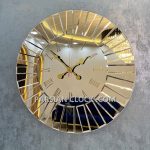 پخش ساعت دیواری چوبی طرح رولکس